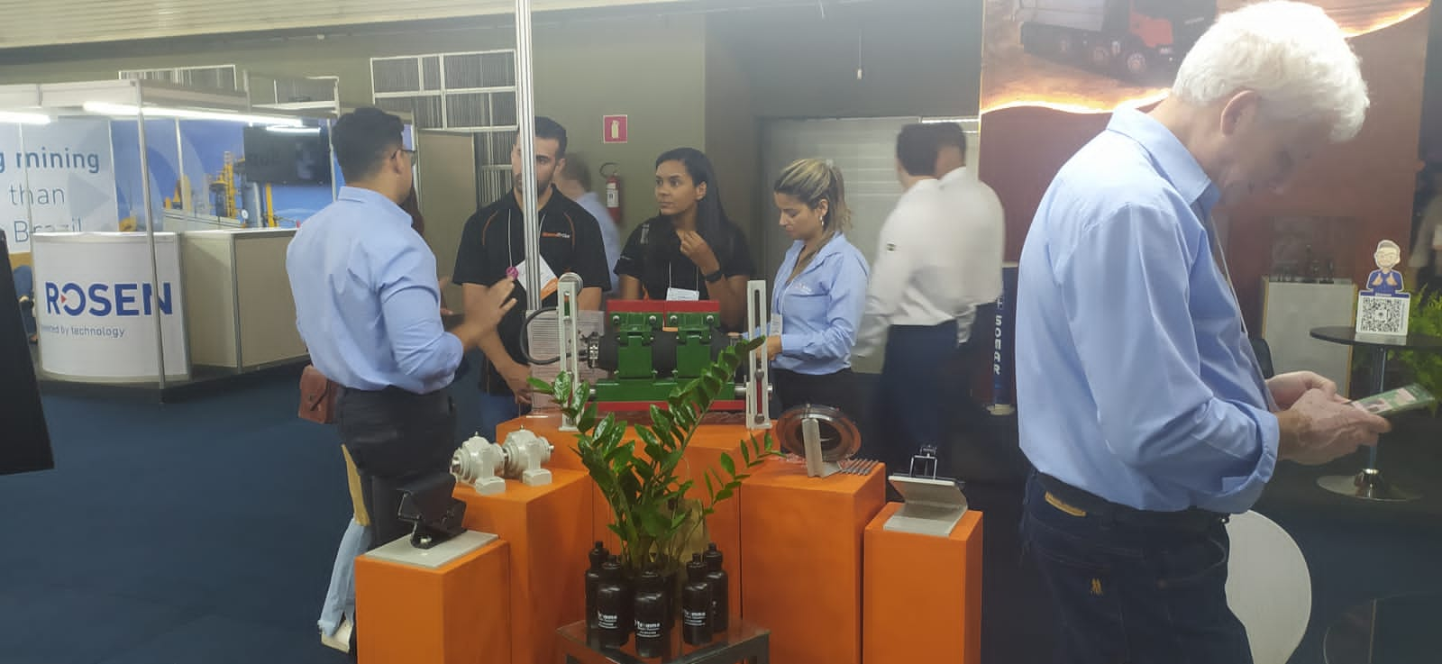 Demonstração da Tekmma na Exposibram 2022 - Evento de Mineração