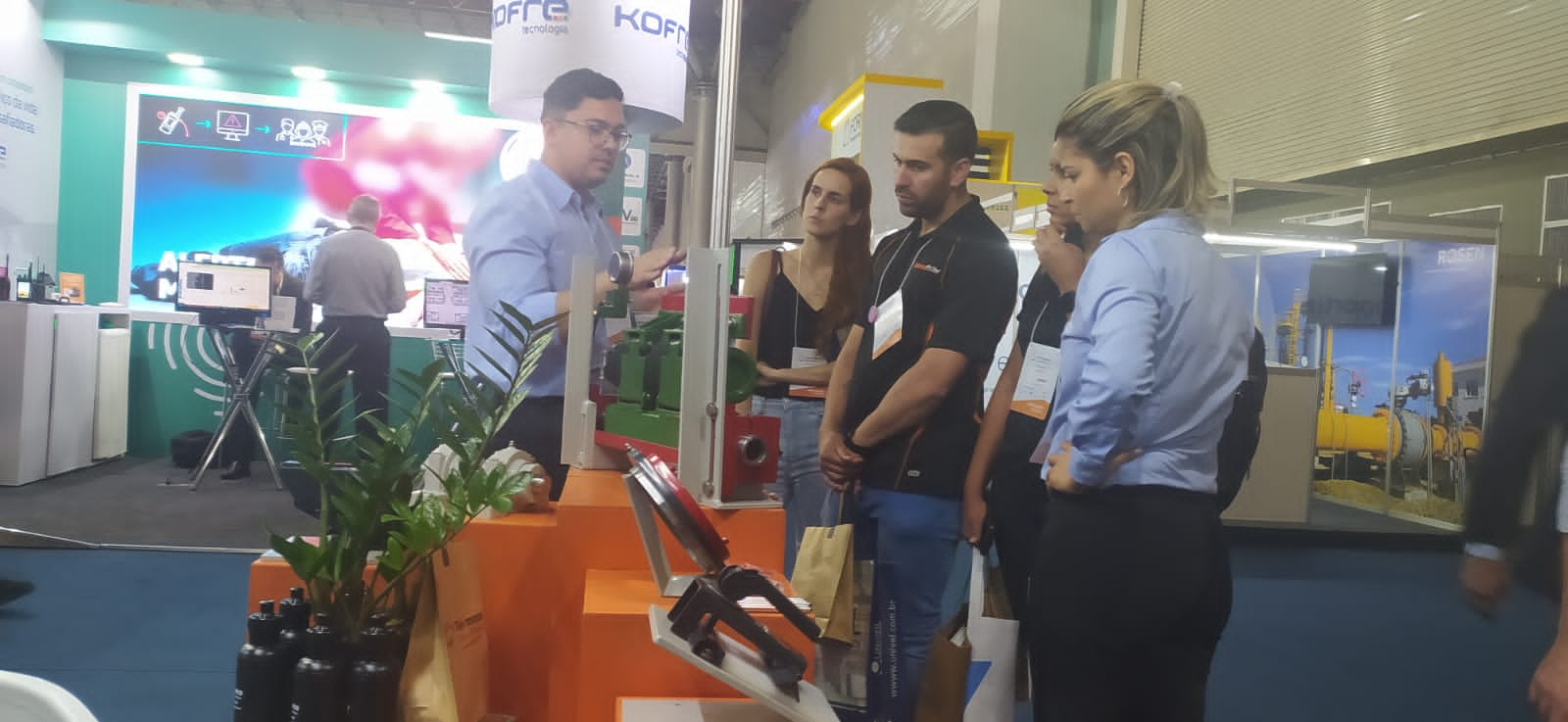 Demonstração da Tekmma na Exposibram 2022 - Evento de Mineração